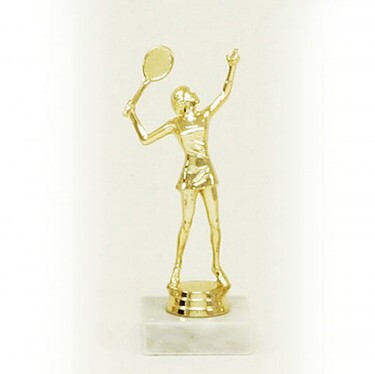 Tenis (pre ženy) zlatá figúrka