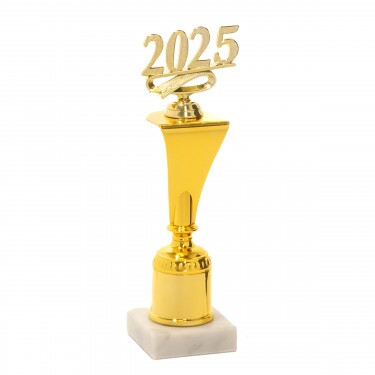 Figúrka 2025 na ohnutom podstavci A
