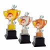 Bojový umelec kids akrylová trofej