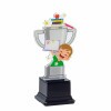Študent chlapec kids akrylová trofej
