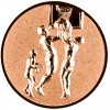 Basketbal (reliéf) emblém