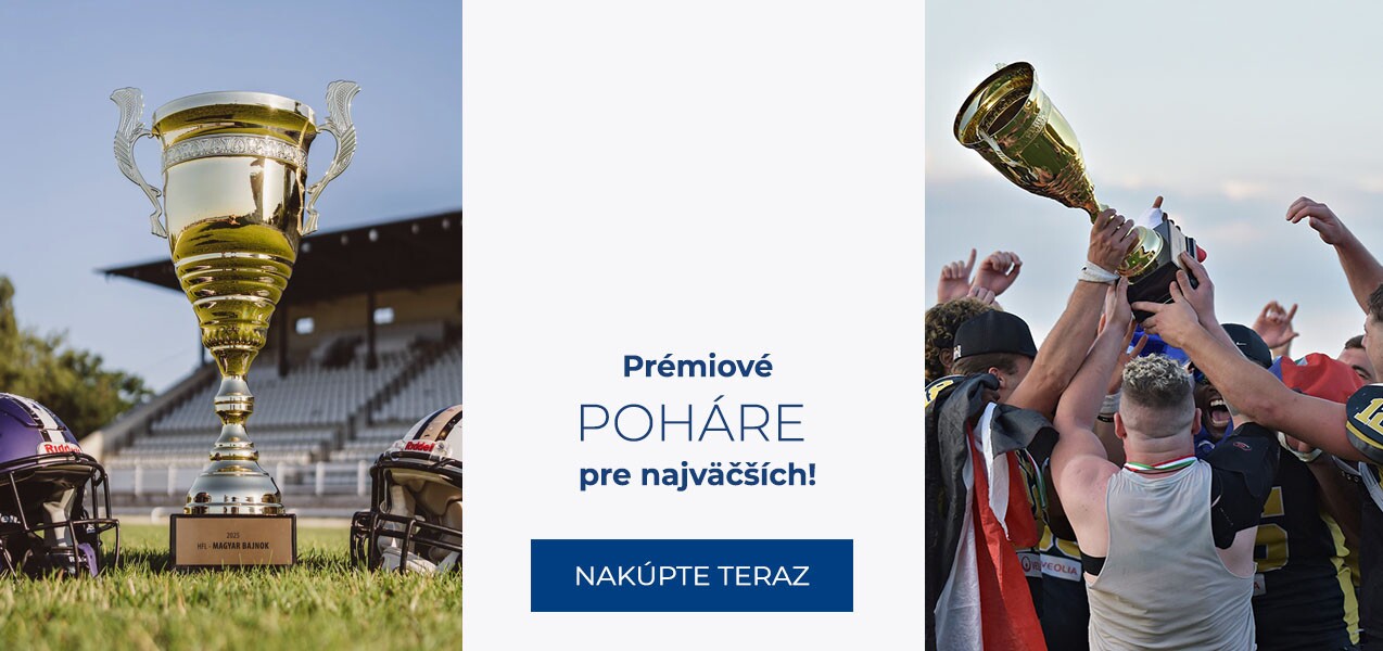 Prémiové Poháre Pre najväčších!