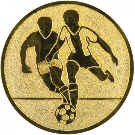 Futbal (muži) emblém zlatá 50 mm