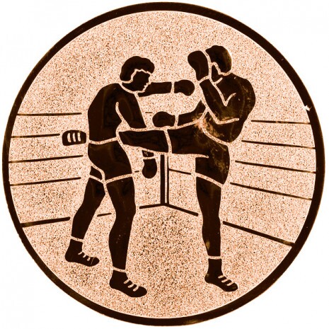 Kickbox emblém bronzová 25 mm