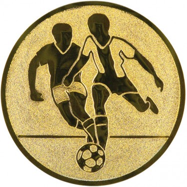 Futbal (muži) emblém zlatá 50 mm