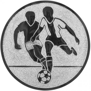 Futbal (muži) emblém strieborná 25 mm