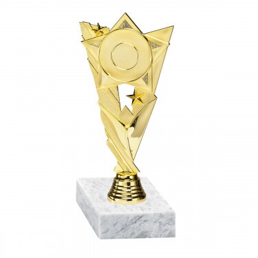 Všeobecný zlatá figúrka so základňou