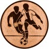 Futbal (muži) emblém strieborná 25 mm
