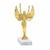 Víťazná (Victoria Great) zlatá figúrka so základňou